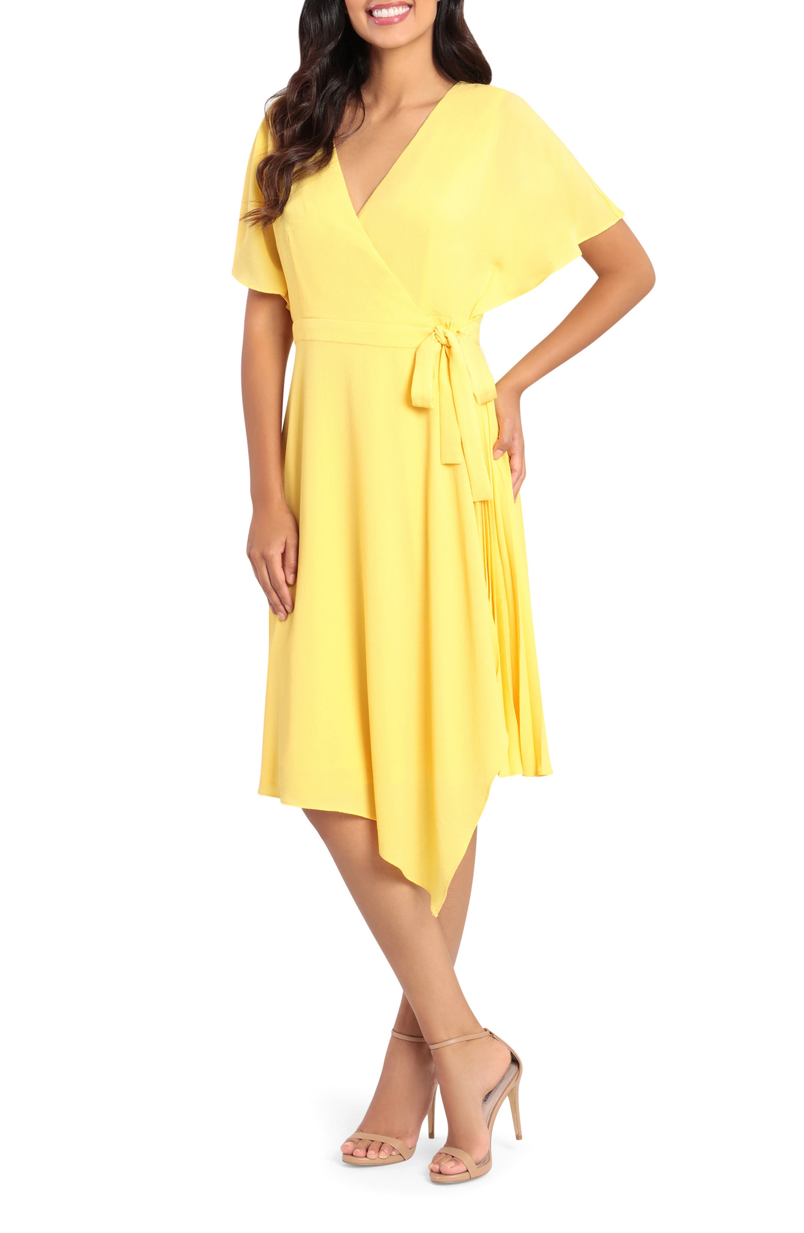 Maggy London Crepe Wrap Dress | Nordstrom